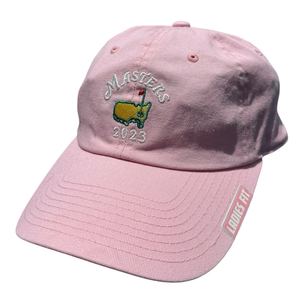 Masters Augusta National 2023 Pink Ladies Fit Strapback Golf Hat Cap NWT